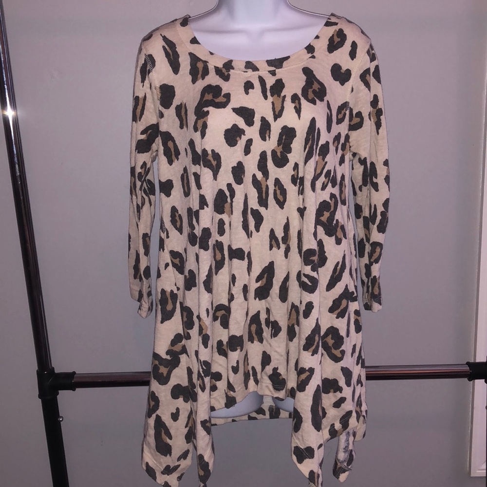 Cheetah Tan Black Brown size medium